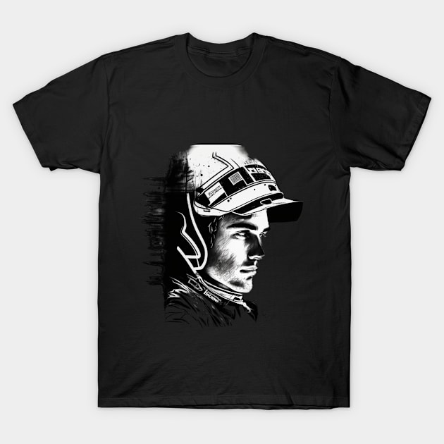 Racing Driver Art T-Shirt by CPT T's